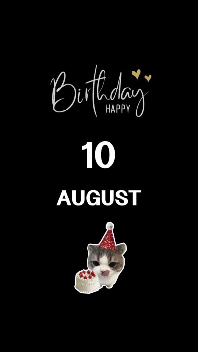 ANIVERSÁRIO 10 DE AGOSTO