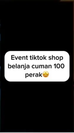 event tiktok 100rpis