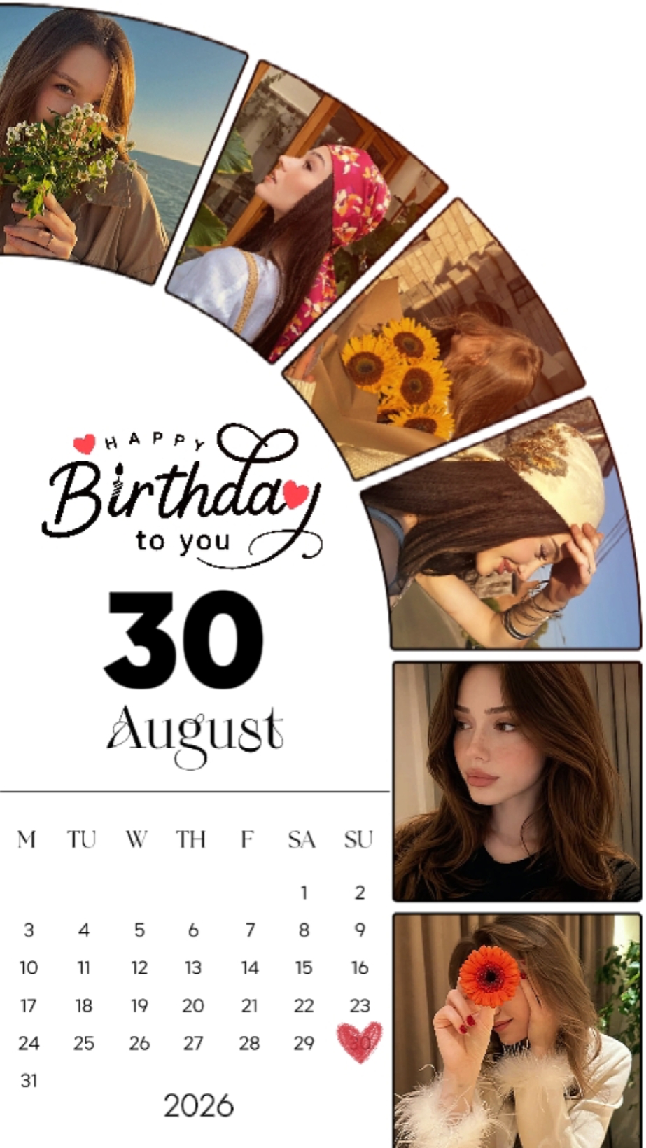 CUMPLEAÑOS 30 DE AGOSTO