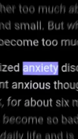 Anxiety