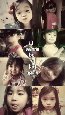 i wanna be a kid 
