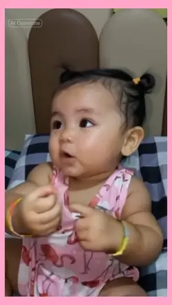 Trending acting baby