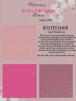 National girlfriend 