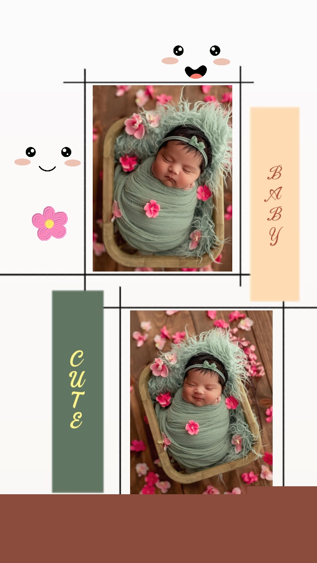 2 pics cute baby 