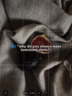 wear oversized?