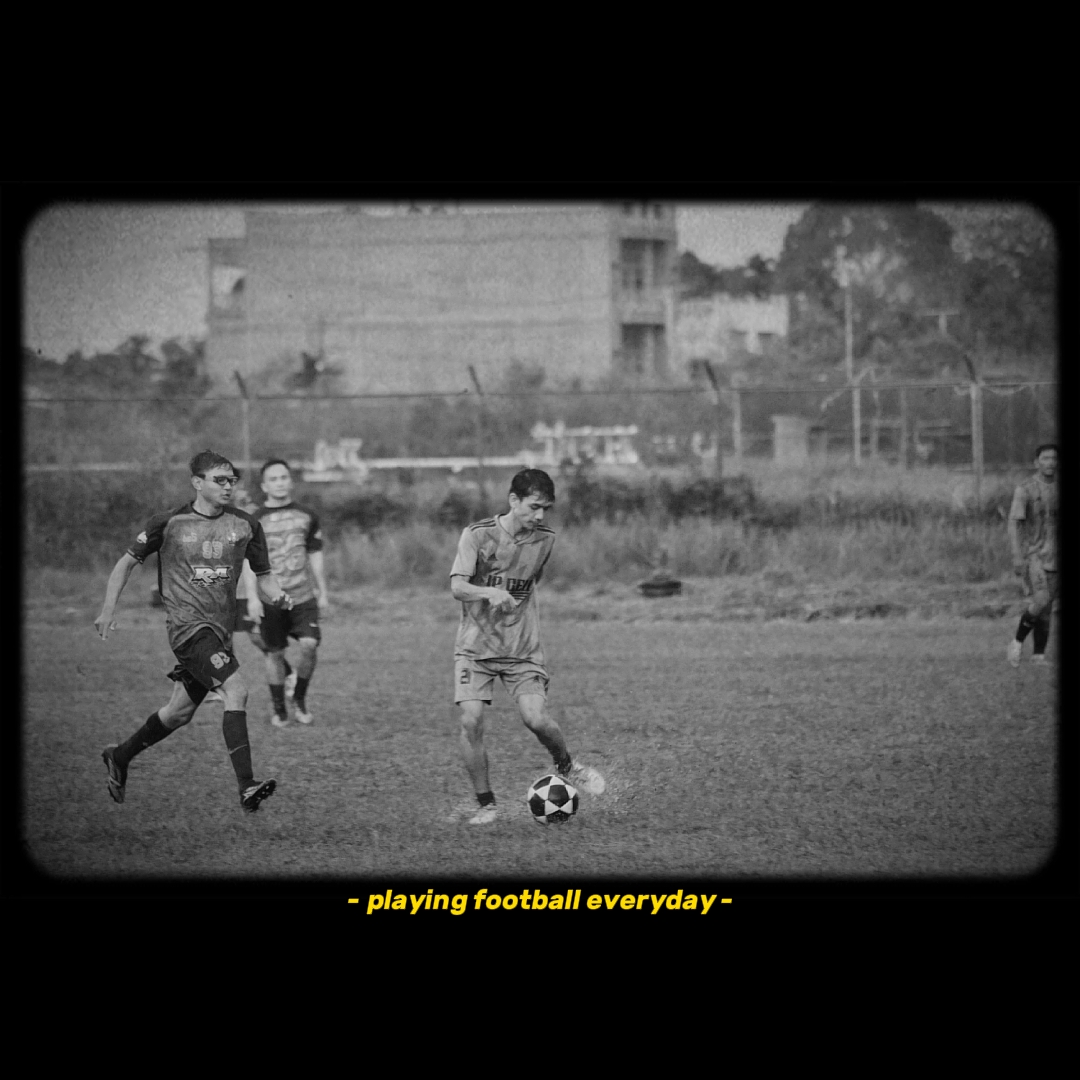 Playing Football 