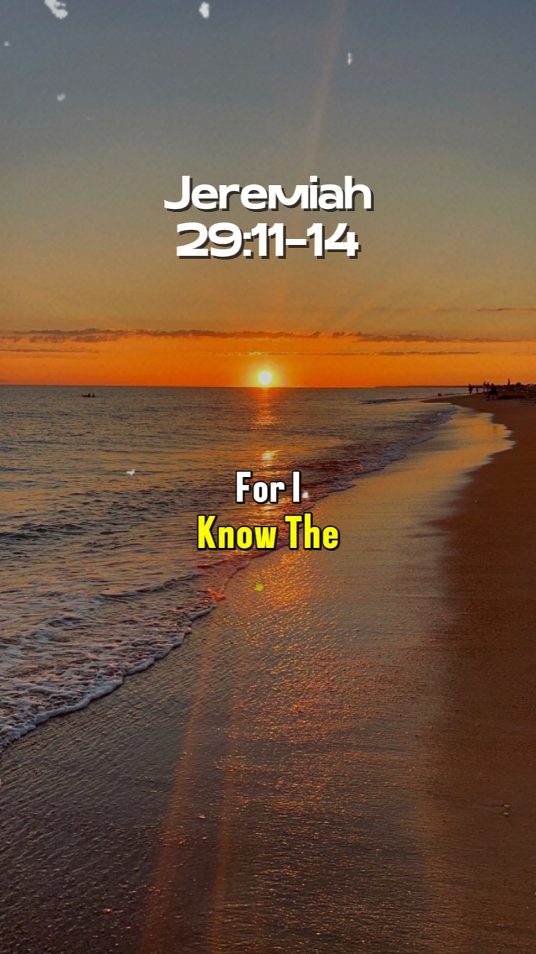 Jeremias 29: 11-14