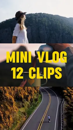 Mini Vlog 12 Clips
