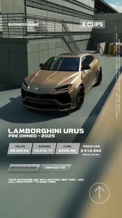 Professional Car Ads