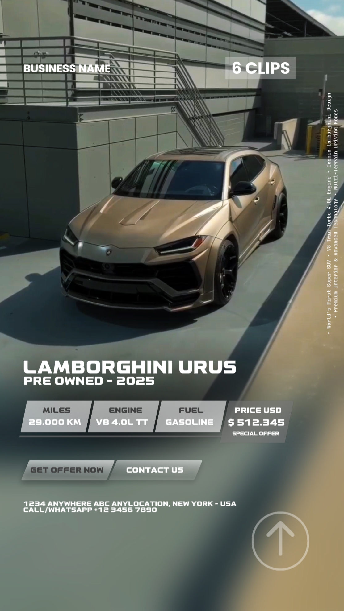 Professionelle Auto-Anzeigen