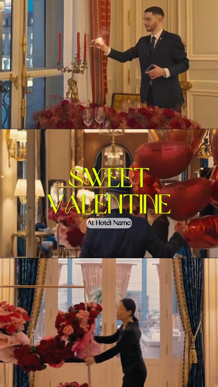 San Valentín en el hotel