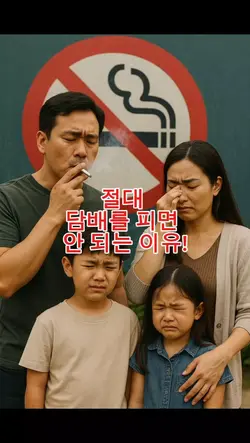 절대 담배를 피면 안 되는 이유!