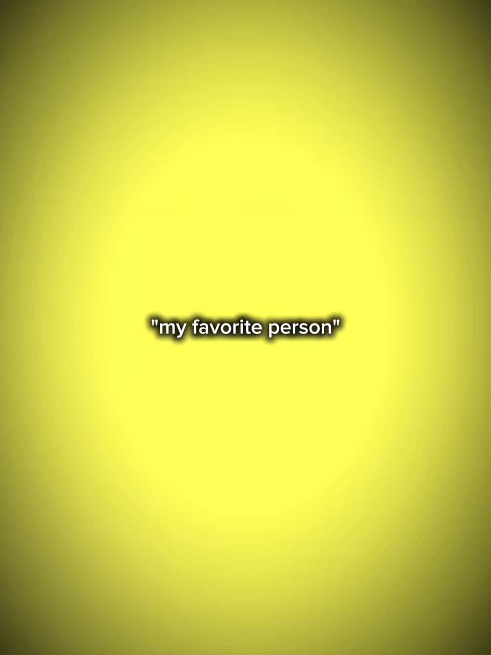 Meine Lieblingsperson