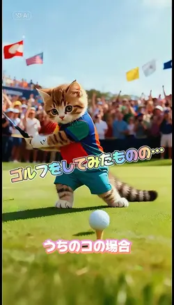 ゴルフをしてみたものの…