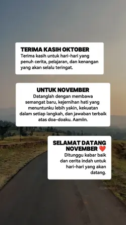 terimakasih oktober