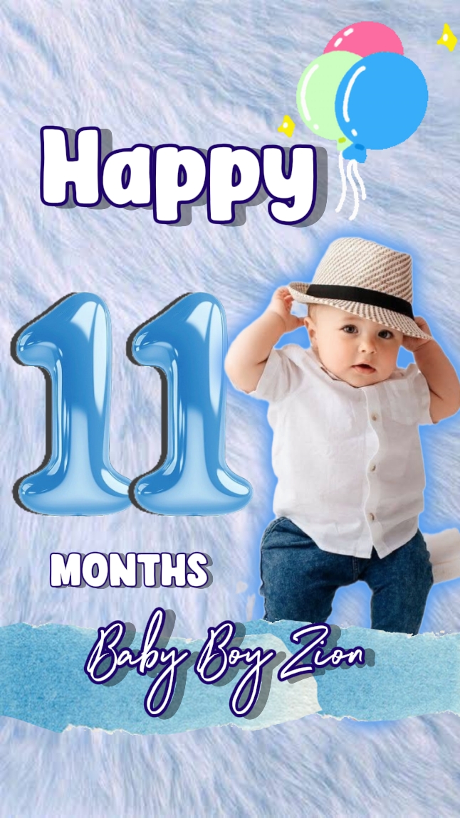 happy 11 months baby