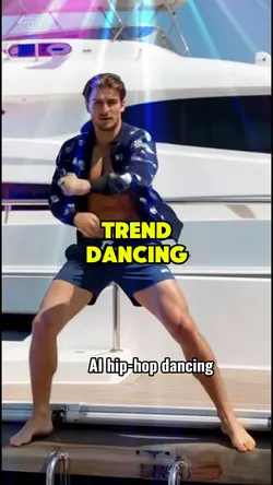AI hip-hop dancing