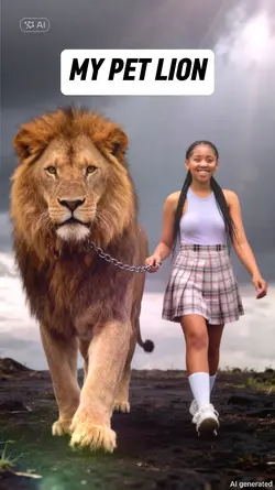 MY PET LION