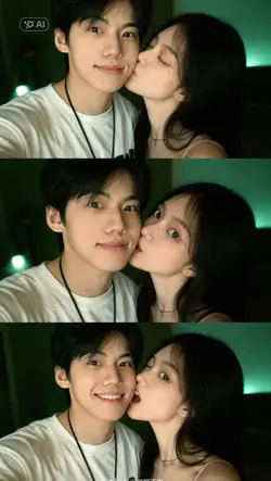 AI Sweet Kiss Couple