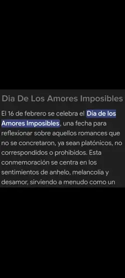 día de los amores