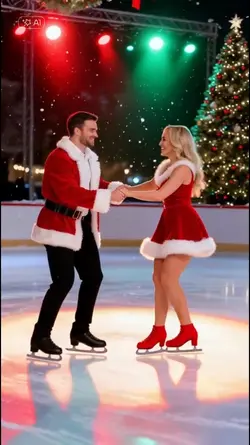 Xmas Dance Couple