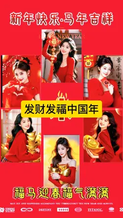 发财发福中国年