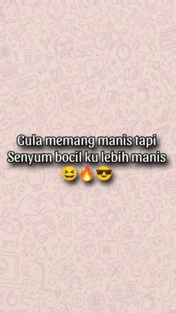 senyum bocil
