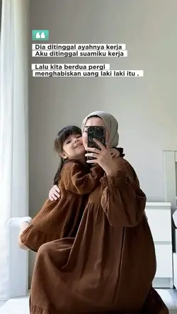 ditinggal ayah kerja