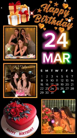 Birthday 24 MARCH 
