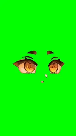 Eye green screen 
