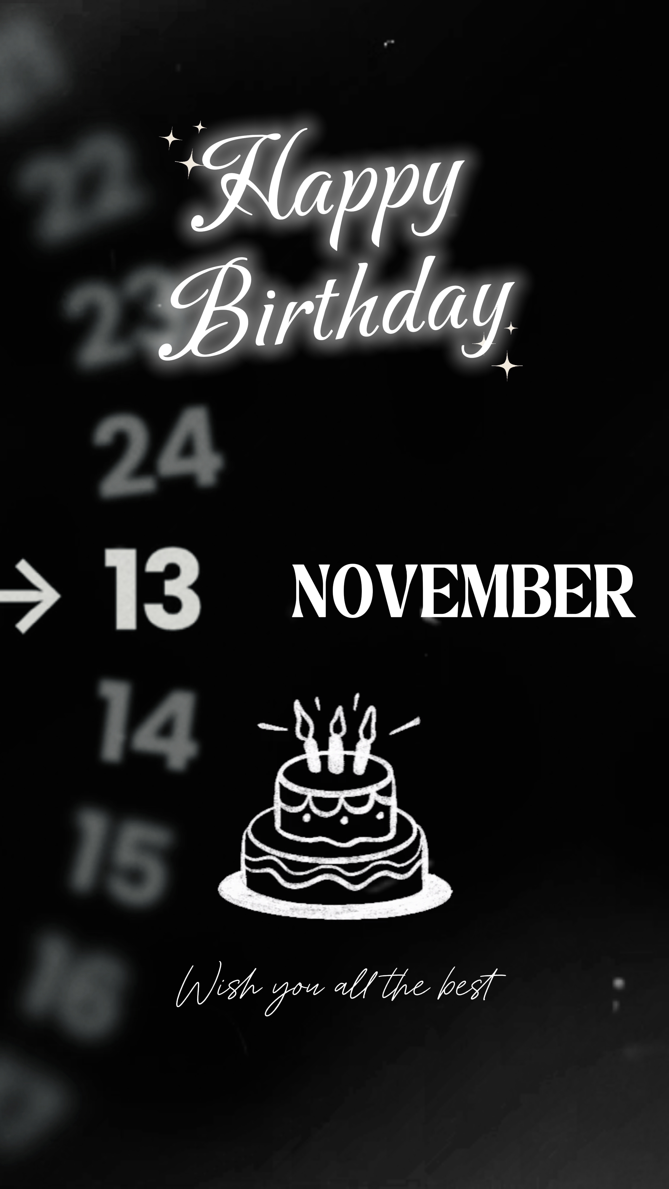 Selamat ulang tahun 13 November