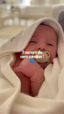 5 meses do meu menin