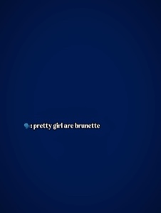 🗣️: pretty girl are b