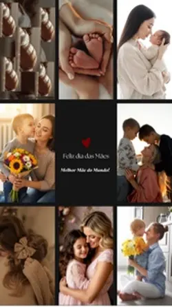 Feliz dia das mães 