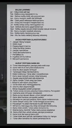 tanggal, bulan, nama