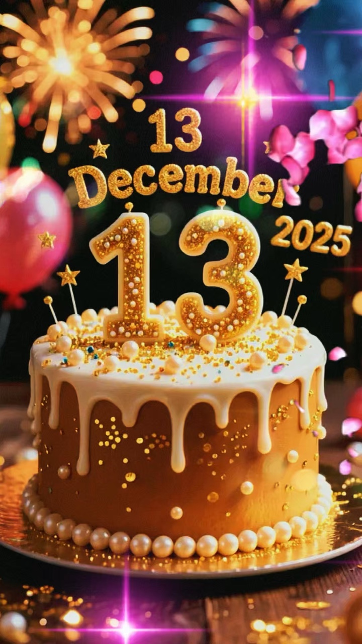 Birthday 13 dec 2025