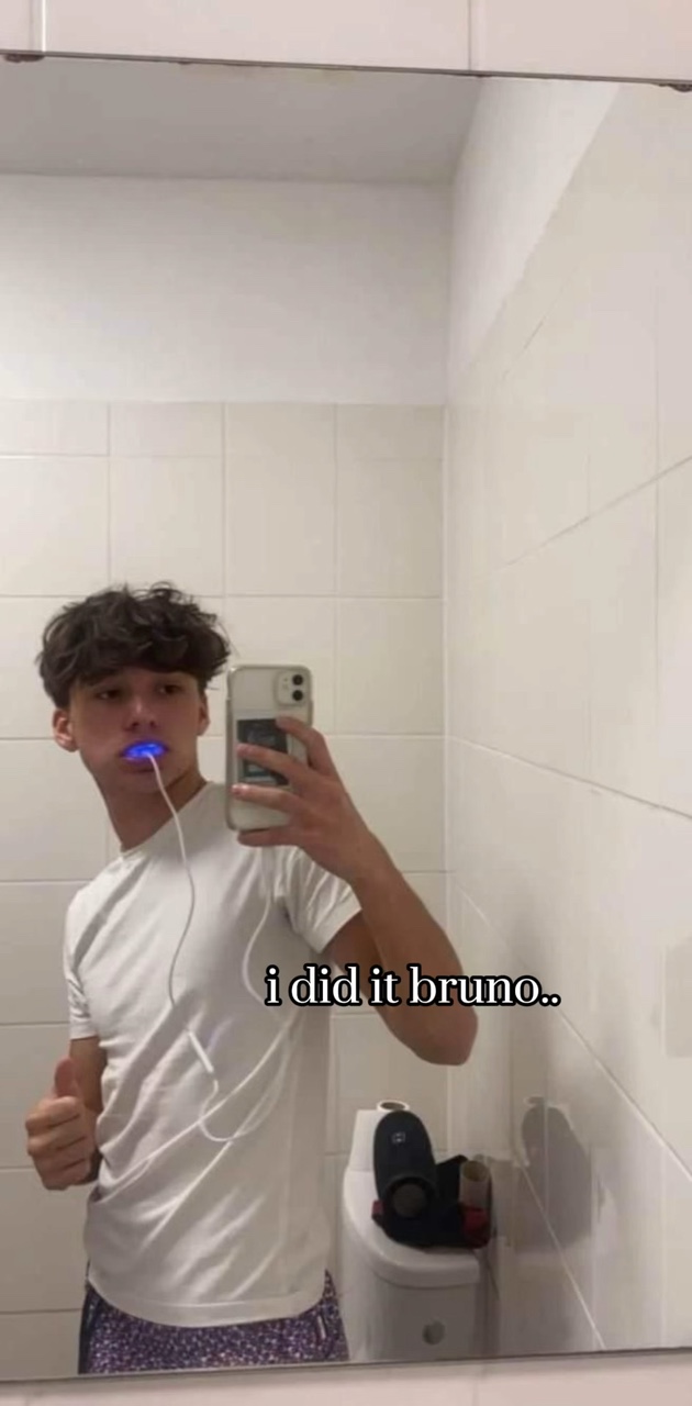 Eu consegui bruno …
