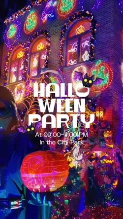 vlog:halloween party