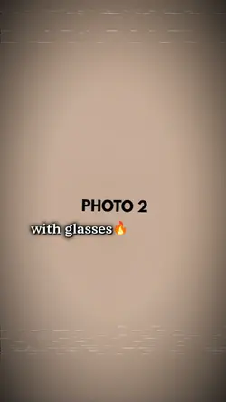with glasses 