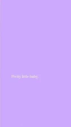 Pretty little baby~