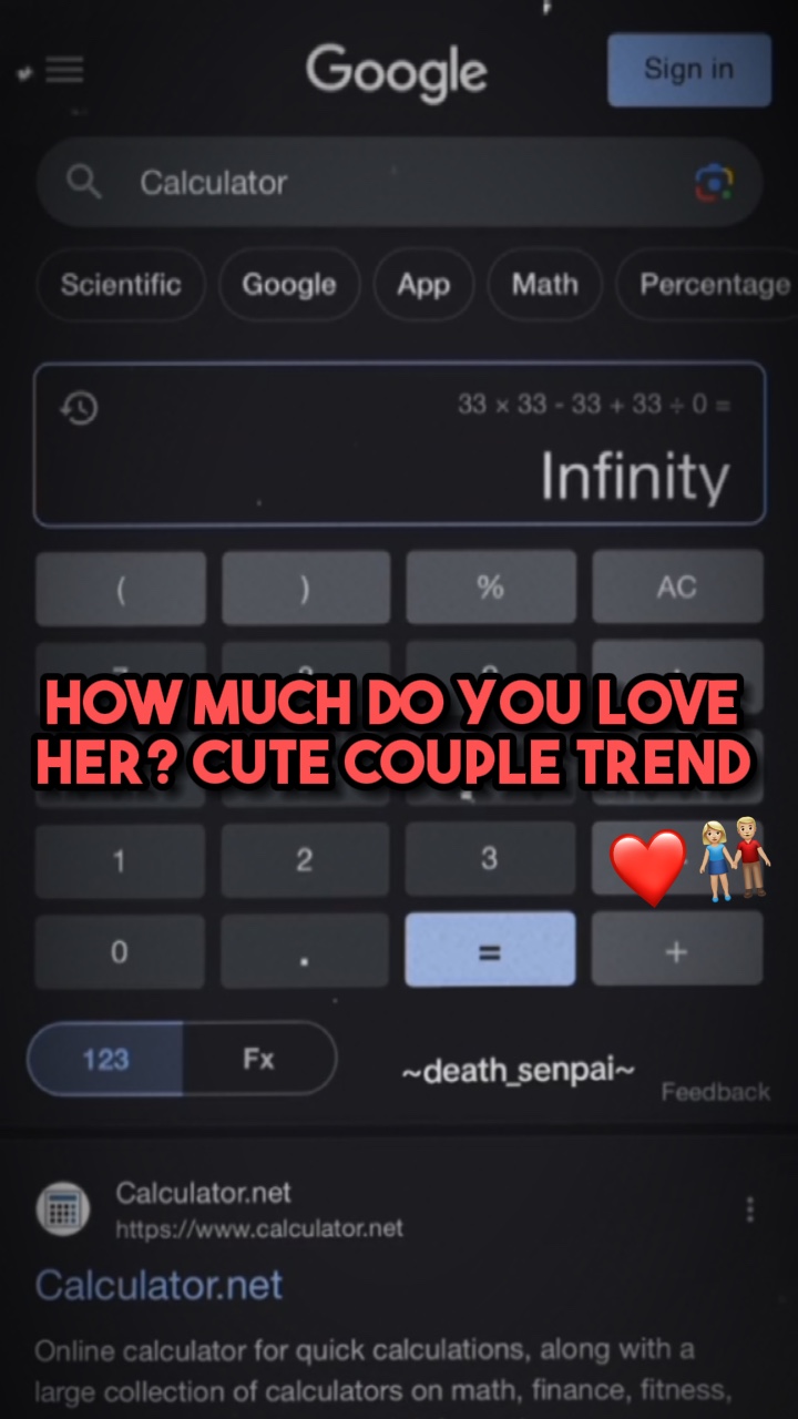 Love u Infinity❤️