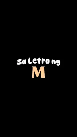 sa letra ng M