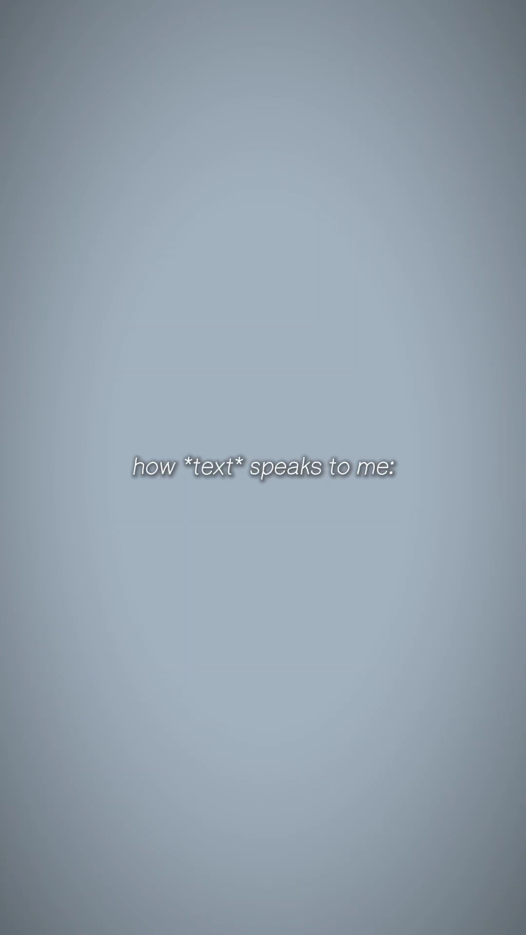 Spricht zu mir