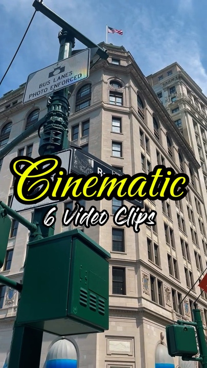 6 clipes cinematográficos 