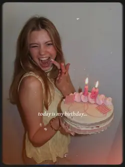 today is my birthday