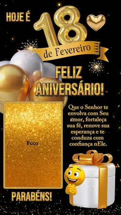 Feliz aniversário!