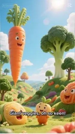 Vegetables and Gummy