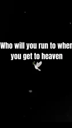 who will u run to <3
