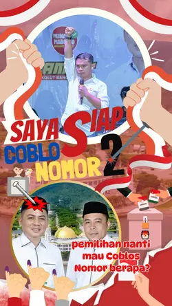 coblos nomor 2 