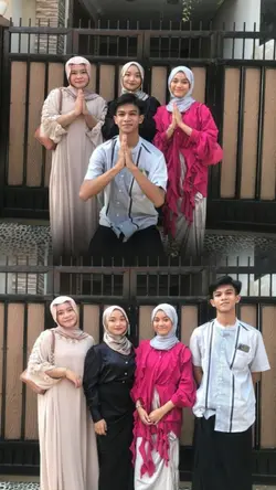 2 foto idul Fitri